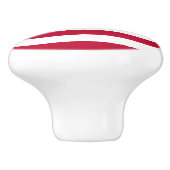 Bouton De Porte En Céramique Drapeau de Liberia Ceramic Knob (Côté)