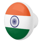 Bouton De Porte En Céramique Drapeau de l'Inde (Droite)