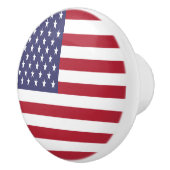 Bouton De Porte En Céramique Drapeau des États-Unis (Droite)