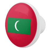 Bouton De Porte En Céramique Drapeau des Maldives (Droite)