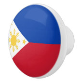 Bouton De Porte En Céramique drapeau des Philippines (Droite)