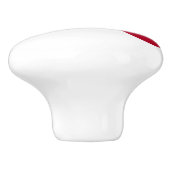 Bouton De Porte En Céramique Drapeau d'État de l'Alabama (Côté)