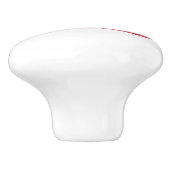 Bouton De Porte En Céramique Drapeau d'État d'Hawaii (Côté)