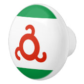 Bouton De Porte En Céramique Drapeau d'Ingouchie (Droite)
