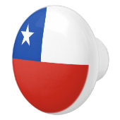 Bouton De Porte En Céramique Drapeau du Chili (Droite)
