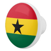 Bouton De Porte En Céramique Drapeau du Ghana (Droite)