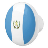 Bouton De Porte En Céramique Drapeau du Guatemala  (Droite)
