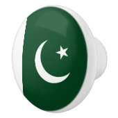 Bouton De Porte En Céramique Drapeau du Pakistan (Droite)