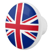 Bouton De Porte En Céramique Drapeau du Royaume-Uni (Droite)