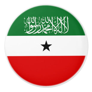 Bouton De Porte En Céramique Drapeau du Somaliland