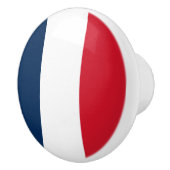 Bouton De Porte En Céramique Drapeau français (Droite)