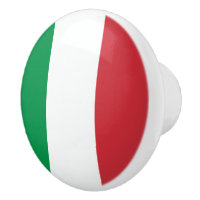 Drapeau italien de l'Italie porte et tiroir tiroir