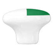 Bouton De Porte En Céramique Drapeau Madagascar (Côté)