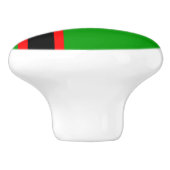 Bouton De Porte En Céramique Drapeau national de Karelia (Côté)