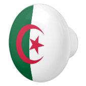 Bouton De Porte En Céramique Drapeau patriotique algérien (Droite)