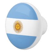 Bouton De Porte En Céramique Drapeau patriotique argentin (Droite)