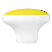 Bouton De Porte En Céramique Drapeau patriotique Brunei Ceramic Knob (Côté)