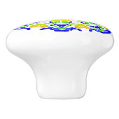Bouton De Porte En Céramique Dream in Spring Ceramic Pull (Côté)
