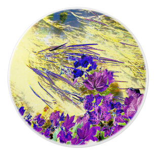 BOUTON DE PORTE EN CÉRAMIQUE EAU