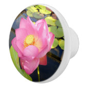 Bouton De Porte En Céramique Eau Lily Ceramic Knob (Droite)
