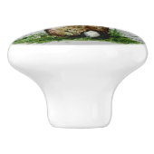 Bouton De Porte En Céramique Écoutez ! (Côté)