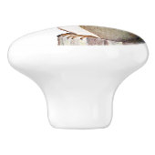 Bouton De Porte En Céramique Écureuil (Côté)