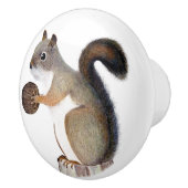 Bouton De Porte En Céramique Écureuil (Droite)
