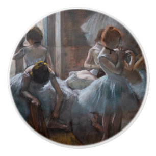 Bouton De Porte En Céramique Edgar Degas - Danseurs