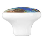 Bouton De Porte En Céramique Edgar Degas - Danseurs Bleus (Côté)