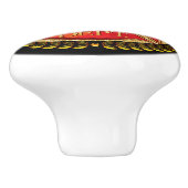 Bouton De Porte En Céramique Élégant bracelet de tiroirs du service d'incendie  (Côté)