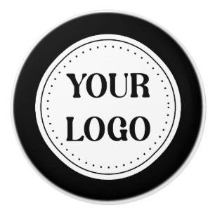 Bouton De Porte En Céramique Élégant, contemporain, poli et personnalisable.