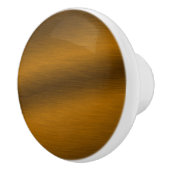 Bouton De Porte En Céramique Elégant Faux Bronze Brossé (Droite)