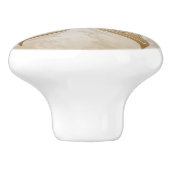 Bouton De Porte En Céramique Elégant Papillon d'or (Côté)