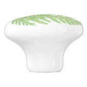 Bouton De Porte En Céramique Élégantes fougères d'aquarelle (Côté)