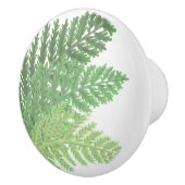 Bouton De Porte En Céramique Élégantes fougères d'aquarelle (Droite)