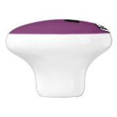 Bouton De Porte En Céramique Éléphant de Bohême (Côté)