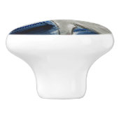 Bouton De Porte En Céramique Eléphant de bonne chance (Côté)