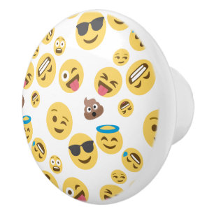 Bouton De Porte En Céramique Emojis fol