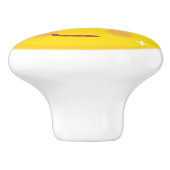 Bouton De Porte En Céramique Émoticon princier (Côté)