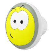 Bouton De Porte En Céramique Émoticône heureuse de visage (Droite)