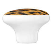 Bouton De Porte En Céramique Empreinte de léopard/Ceramic Knob (Côté)