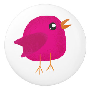 Bouton De Porte En Céramique Enfants mignonette birdy