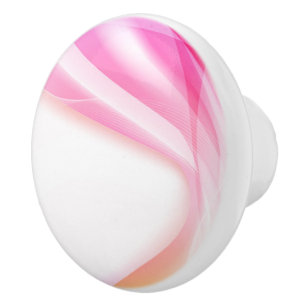 Bouton De Porte En Céramique Épreuve Abstraite 3