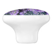 Bouton De Porte En Céramique Étapes de Lavender Ceramic Knob (Côté)
