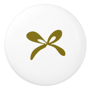 Bouton De Porte En Céramique Étiquette à tirer en céramique