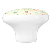 Bouton De Porte En Céramique Étoiles rétro Knob (Côté)