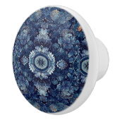 Bouton De Porte En Céramique Explosion de Denim (Droite)