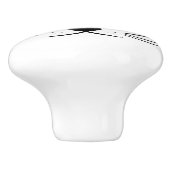 Bouton De Porte En Céramique Face de chat Meow (Côté)