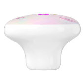 Bouton De Porte En Céramique Face de licorne (Côté)