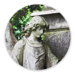 Bouton De Porte En Céramique Falln Garden Angel